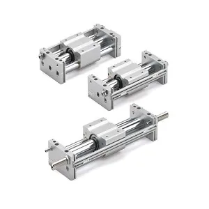 Xi lanh không cần kiểu liên kết từ tính, dạng con trượt, ổ trượt CY3S6-10Z - CY3S-Z Series